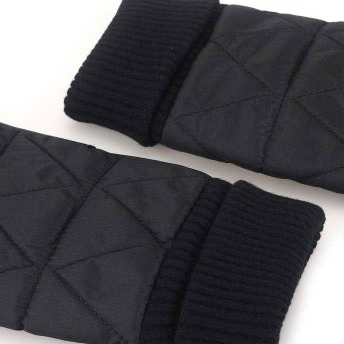Isotoner® Mens Water Repellent Glove Black Extra Image 4